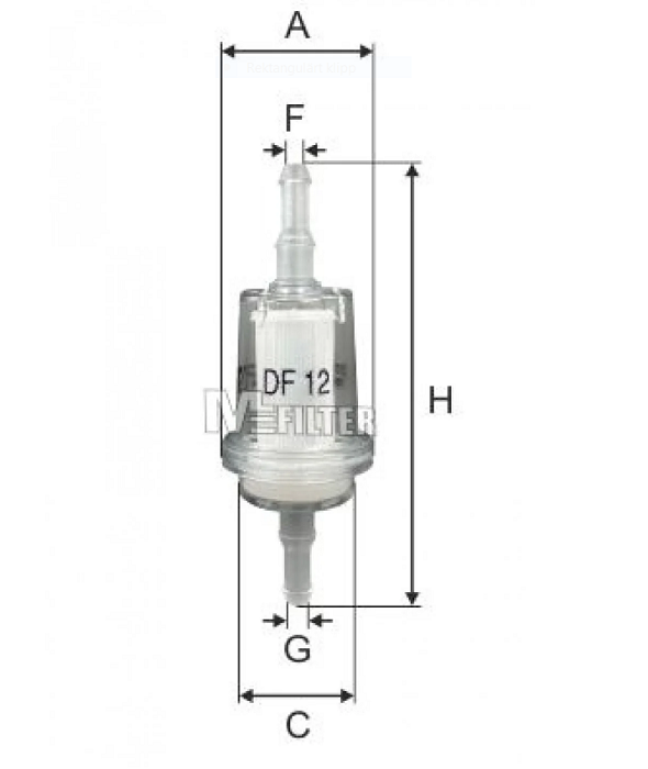 Mfilter Fuel DF12