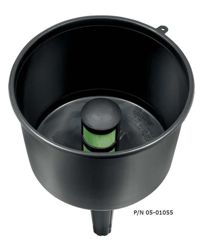 Fuel filtering funnel