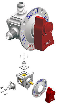 Fuel Valve FS20X4 Female