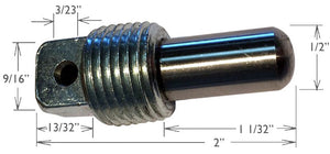 Magnetisk oljeavtappningsplugg