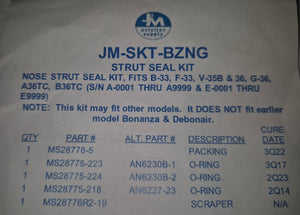 J&M Piper Mn Strut Rbld Kt Retra