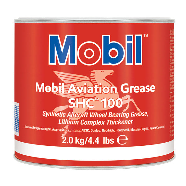 Exxon Mobil Grease SHC-100 - Red Synthetic - Aircraft Wheel Bearing