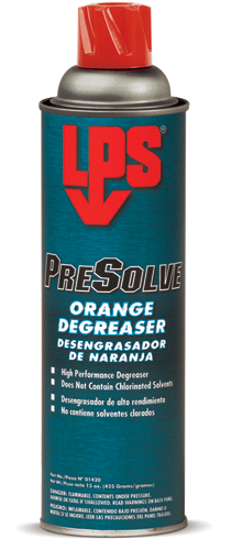 LPS 01420 Presolve Orange Degreaser 15Oz Aerosol