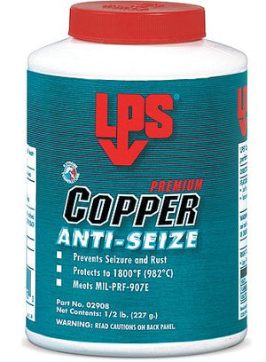 LPS 02908 Copper Anti Seize .5 Lb