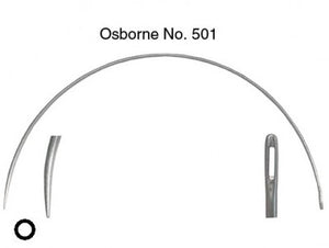 Rib Stitch Needle 6 Curved Round Point - Heavy