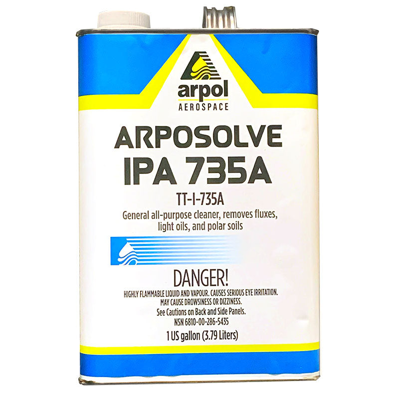 Aero Arposolve Alcohol Ipa Tt-I-735A Gallon - Damaged