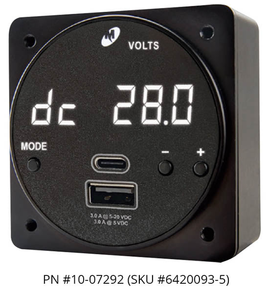 Mid-Continent Chronos Digital Clock / Max Power USB Chargers