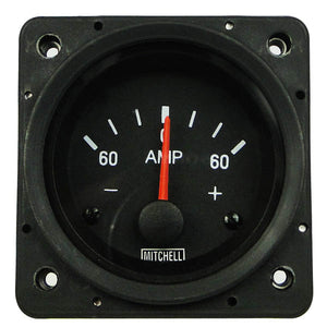 Mitchell Ammeter 60-0-60 FAA-PMA