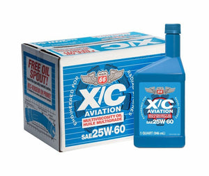 X/C Aviation 25W-60 for radial engine