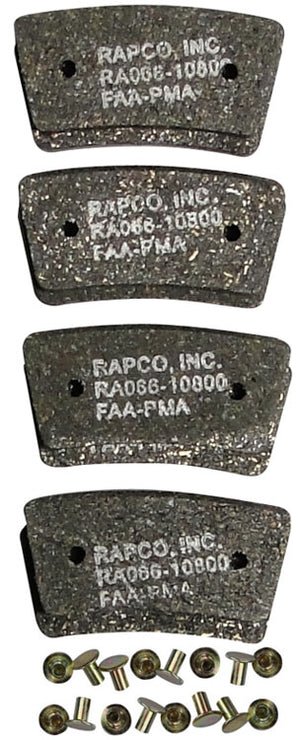 Rapco Brake Lining Kits, RA066-10800