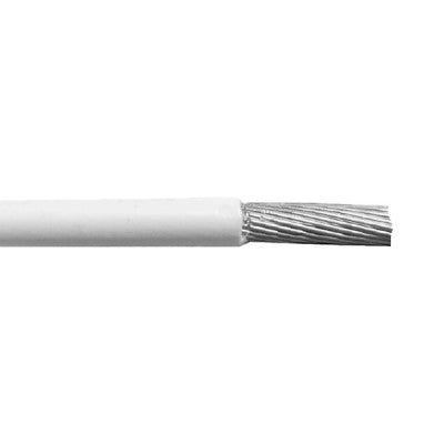 Unshielded 8GA White Wire