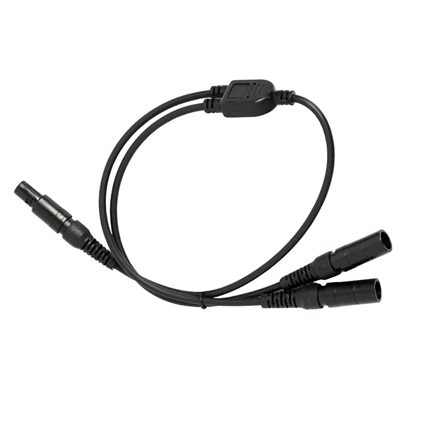 Hobbs Flyer 6 PIN LEMO Panel Powered Splitter Y-Cable For Aviation Headsets HFA-C262