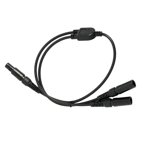 Hobbs Flyer 6 PIN LEMO Panel Powered Splitter Y-Cable For Aviation Headsets HFA-C262