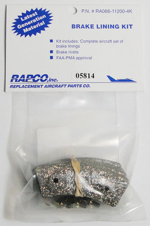 Rapco Brake Lining Kits, RA066-11200-4K