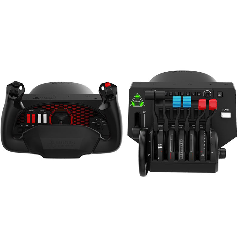 Honeycomb Alpha Yoke And Bravo Throttle Flight Simulator Bundle