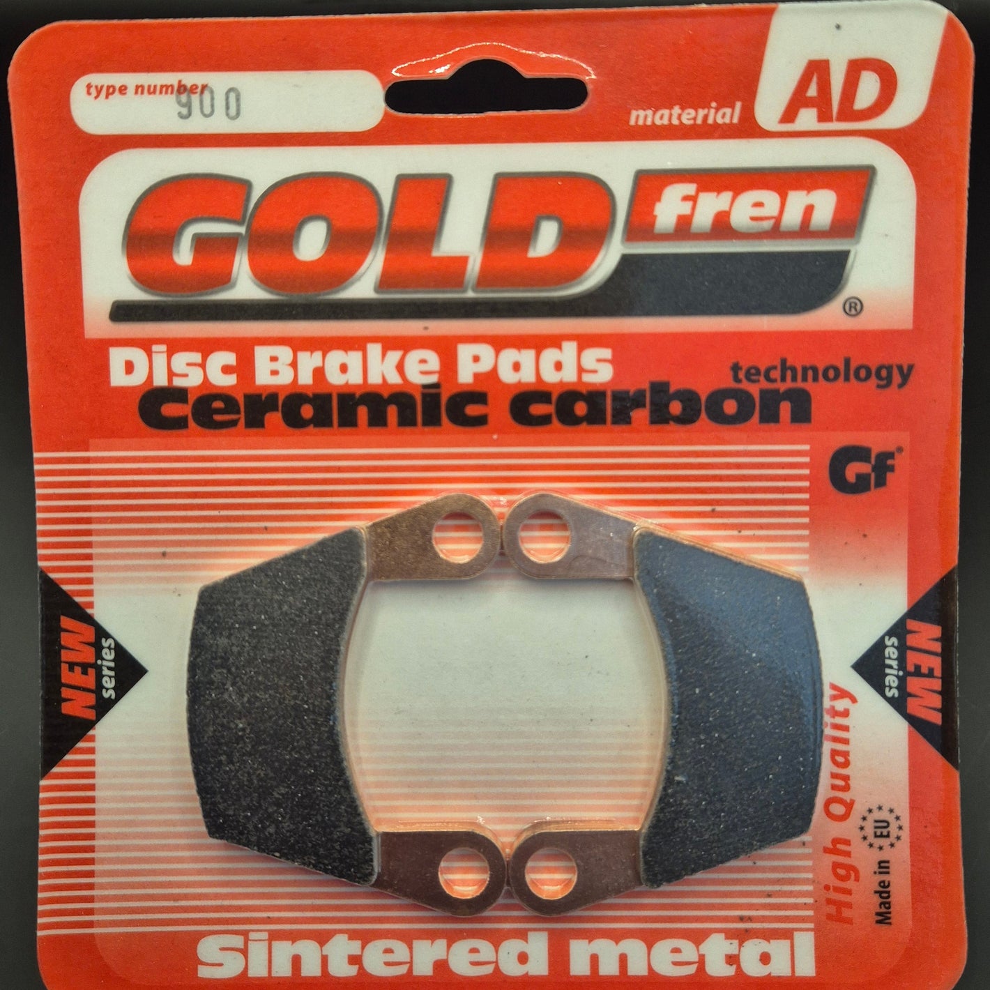 Disc brake pads, 900, for Dynamic, WT9, DIN 236-II, Eurostat, Sportstar & Harmony LSA