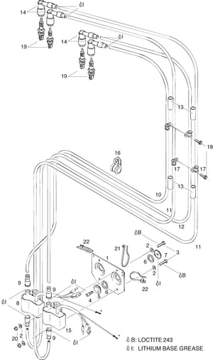 BR8ES NGK Resistor Spark Plug With Non-Removeable Nut