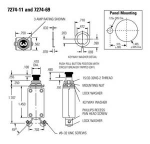 Klixon 7274-11 series