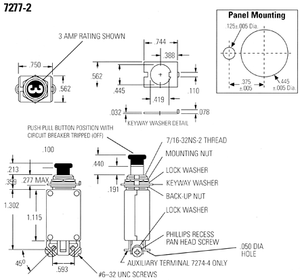 Klixon 7277-2 series