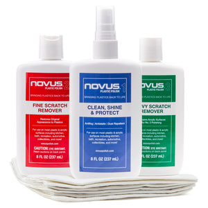 NOVUS Plastic Polish Kit
