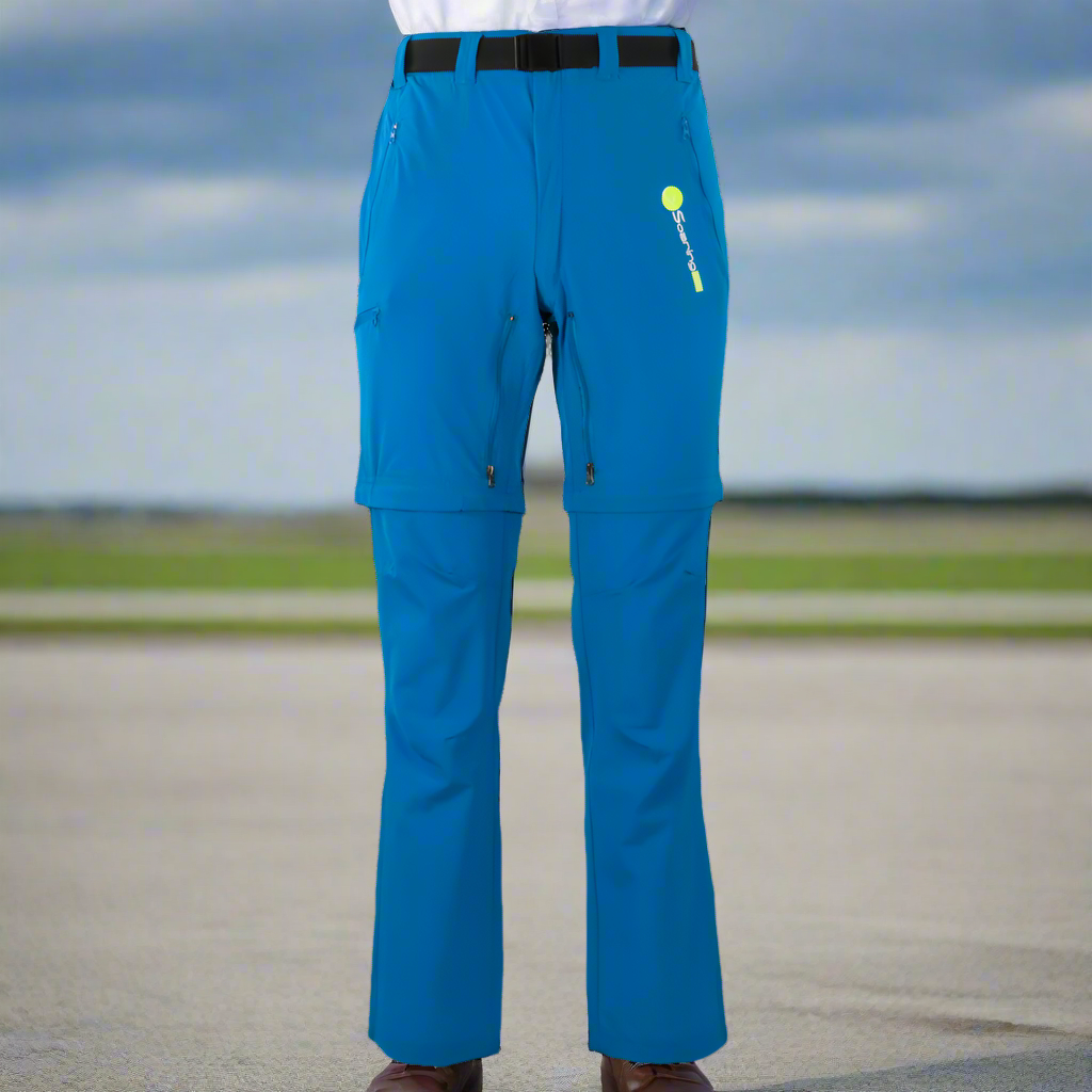 Zip-Off Aqua byxor