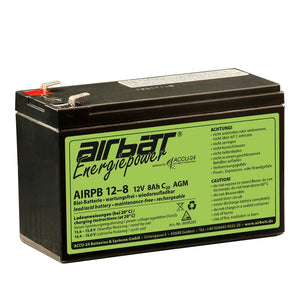 AIRBATT 12V 8Ah VRLA/AGM avionic battery