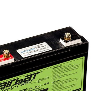 AIRBATT Startpower AIRPB S306/DG 6V 12Ah AGM starter battery for DG-400, DG-505MB, DG-600M & DG-800A/B/C