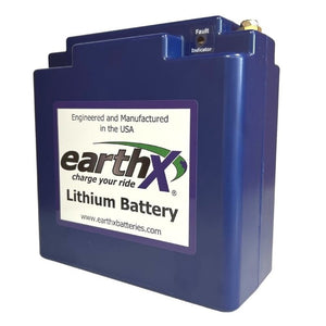EarthX ETX680 13,2V 12,4Ah LiFePO4 starter battery
