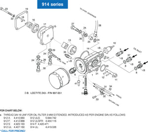 Rotax Oil Filter 825-016