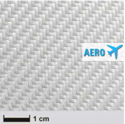 Glass fabric 390 g/m² (Interglas 92140, aero, finish FK 144, TW 100 cm