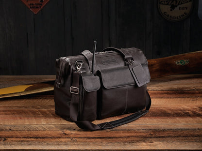 Lightspeed Adventure Flight Bag - The Gann, espressobrun