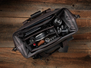 Lightspeed Adventure Flight Bag - The Gann, espresso brown