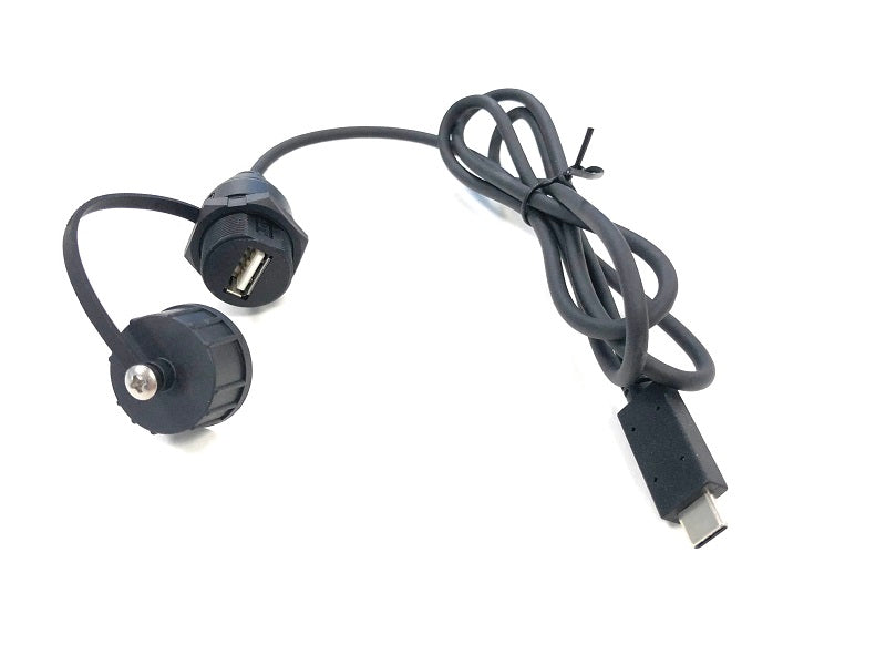USB C extension cable with installation socket (AIR Traffic)