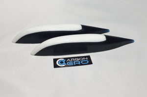 Wing tips skids low drag nylon