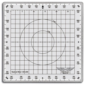 Square Protractor - 1:500,000 (5 Inches)