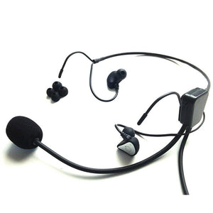 Crazedpilot in ear, dual GA plugs