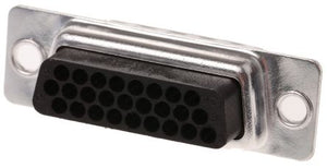 D-SUB 26HD Socket body for crimp contacts