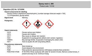 Epoxy Resin L 385 + Hardener 386 (Aero/120 min)