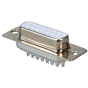 D-SUB 15 female solder connection