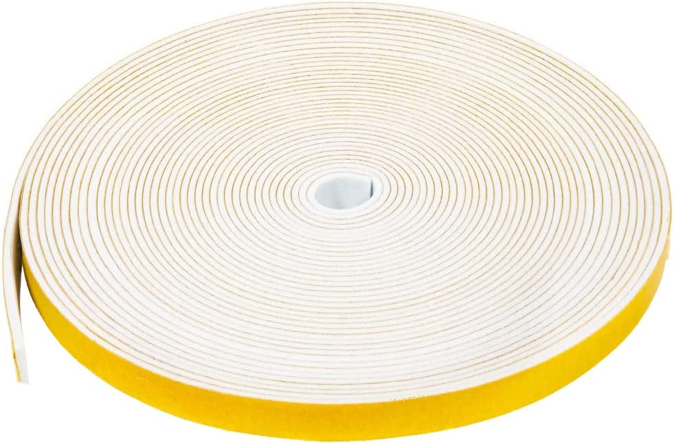 Self-Adhesive Rubber Seal 6x1.5 mm
