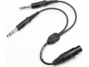 XLR-5 to Dual GA Plug