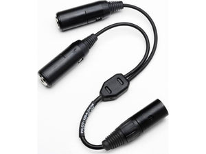 Dual GA plug to XLR-5