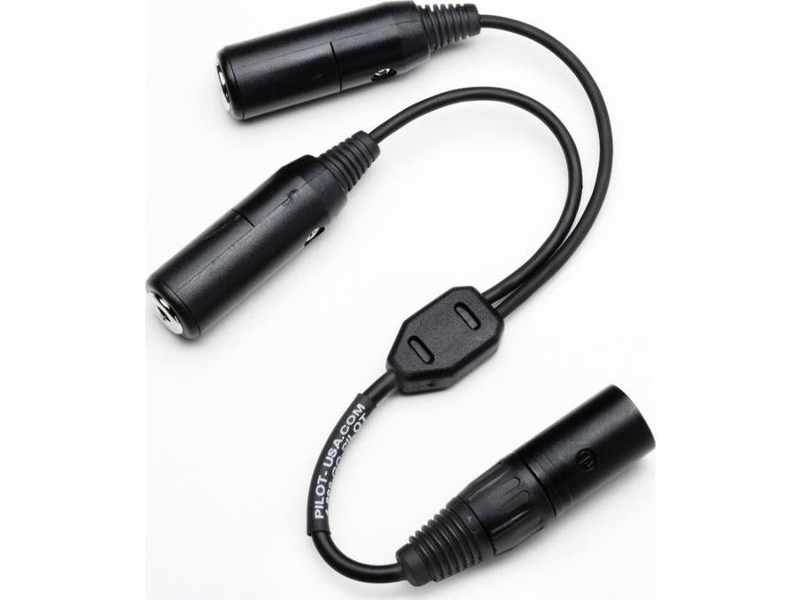Dubbel GA-kontakt till XLR-5