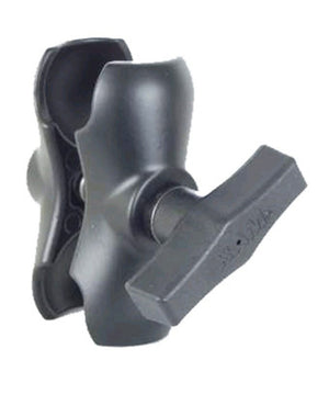 RAM Mount Double Arm Socket 2.0Inch 1Inch (B) Ball (RAM-B-201U-A)