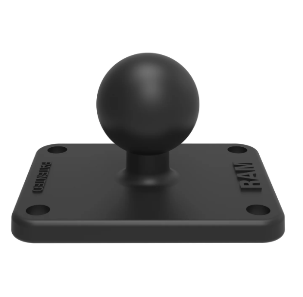 RAM Mount Base square 2.5x2.5 Inch 1 Inch (B) Ball