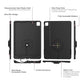 IntelliSkin® Thin-Case™ for iPad Pro 12.9 3rd - 5th Gen (Rear Pogo Pads)
