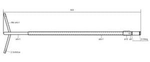 Tek Probe DN (Adapter ST1 6mm)