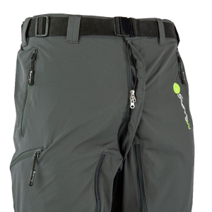 Zip-Off Grey Trousers
