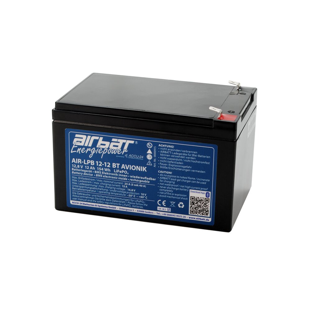 LiFePO4 12 V 15 Ah