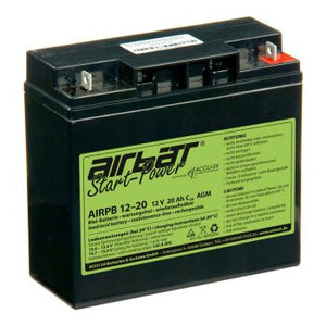 AIRBATT Start-Power AIR-PB 12-20 12V 20Ah AGM startbatteri och försörjningsbatteri